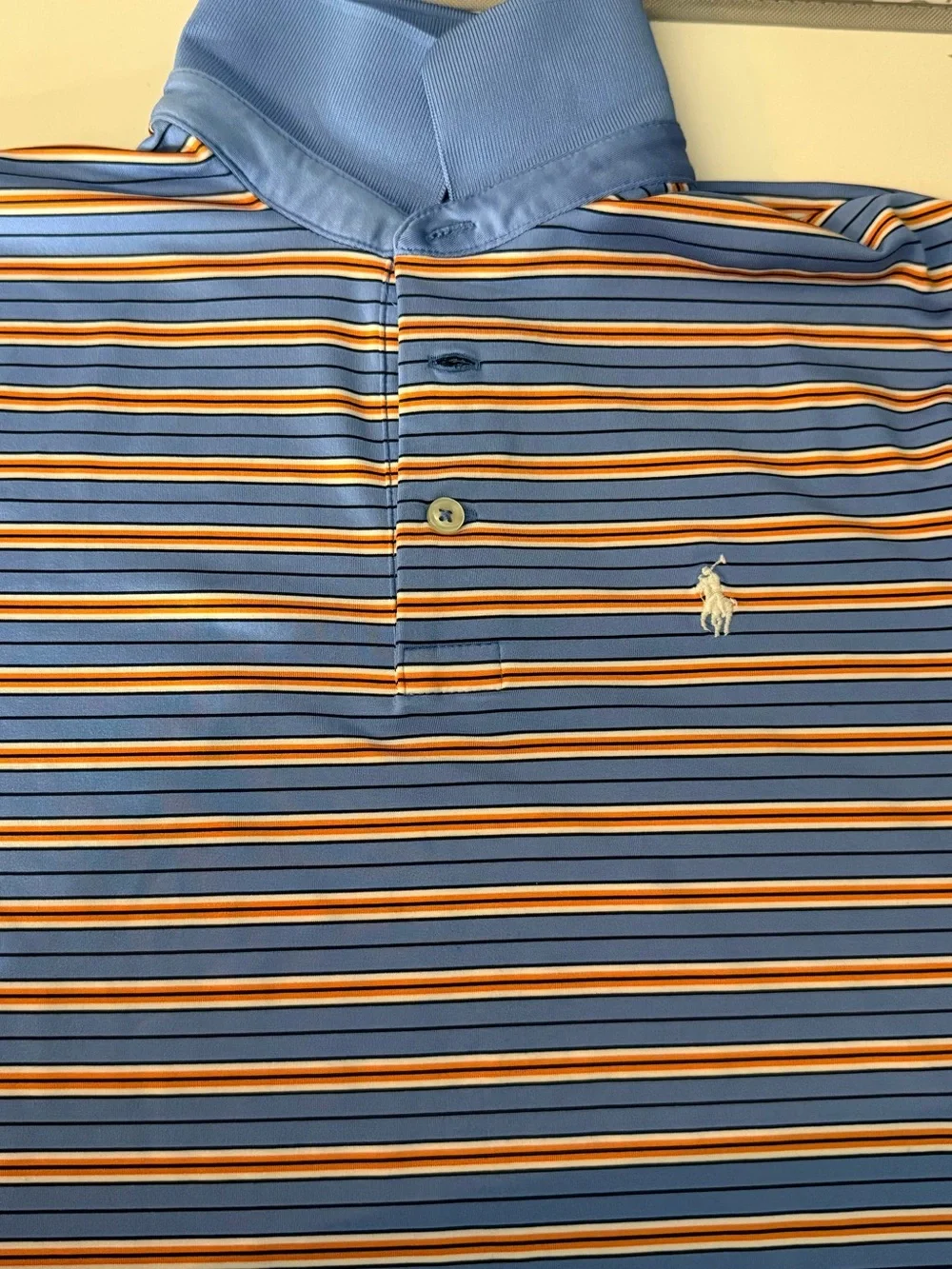 Polo by Ralph Lauren kids Blue Multi-Stripe Polo Shirt